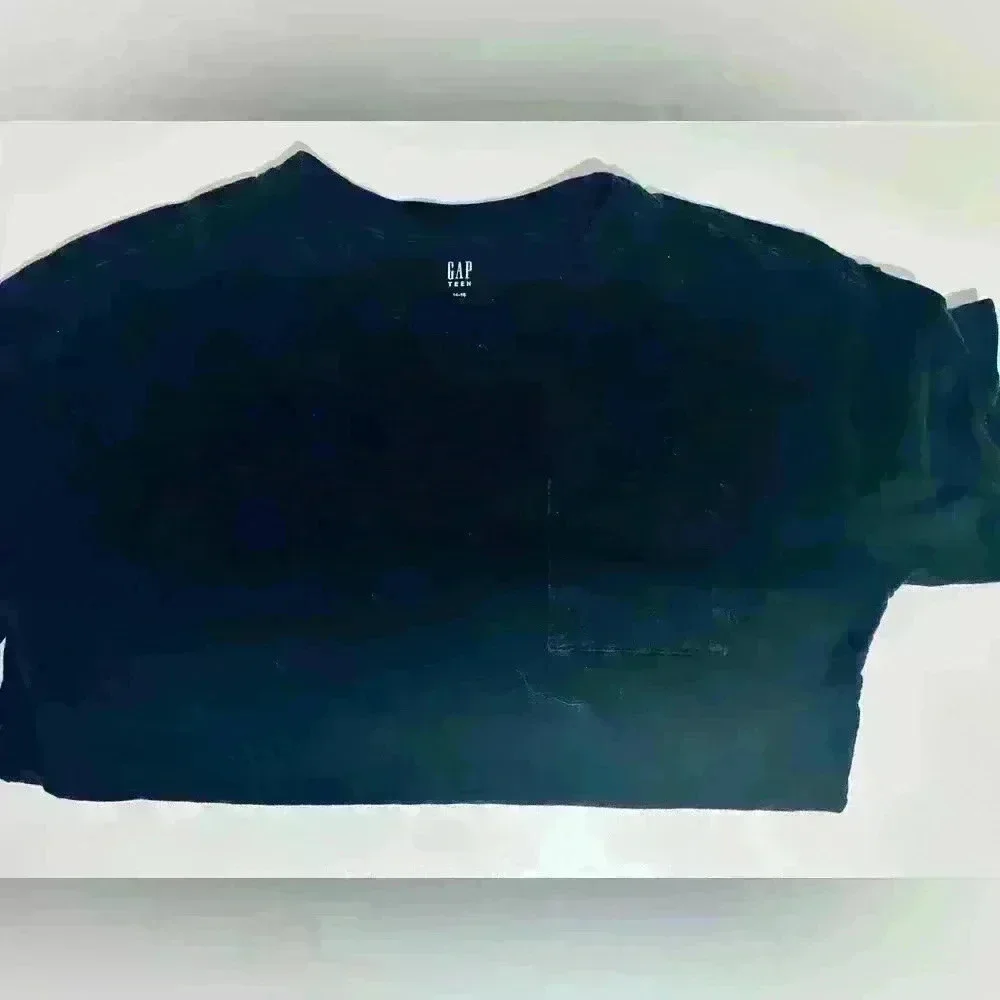 Gap Kids Vintage T-Shirt, Girls/Teen Size 14-16/XL, Charcoal Gray